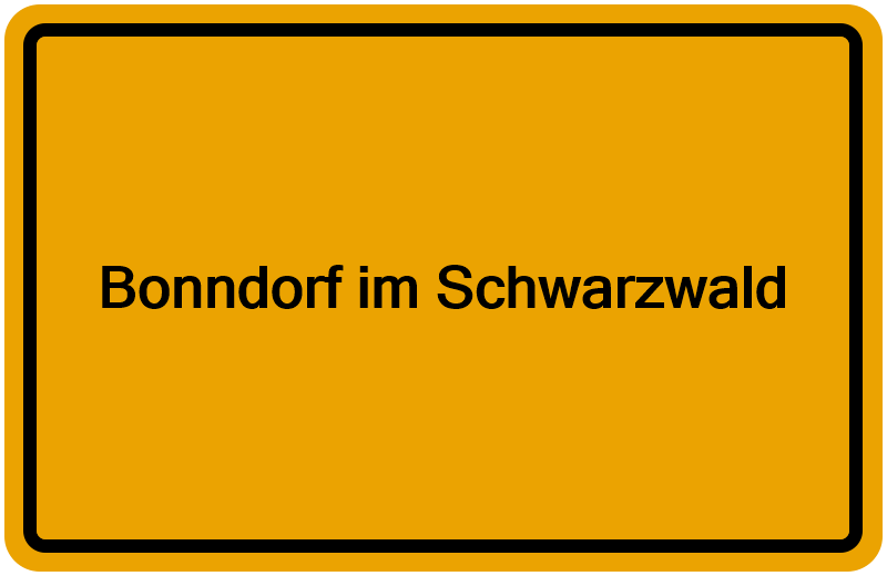 Handelsregister Bonndorf im Schwarzwald